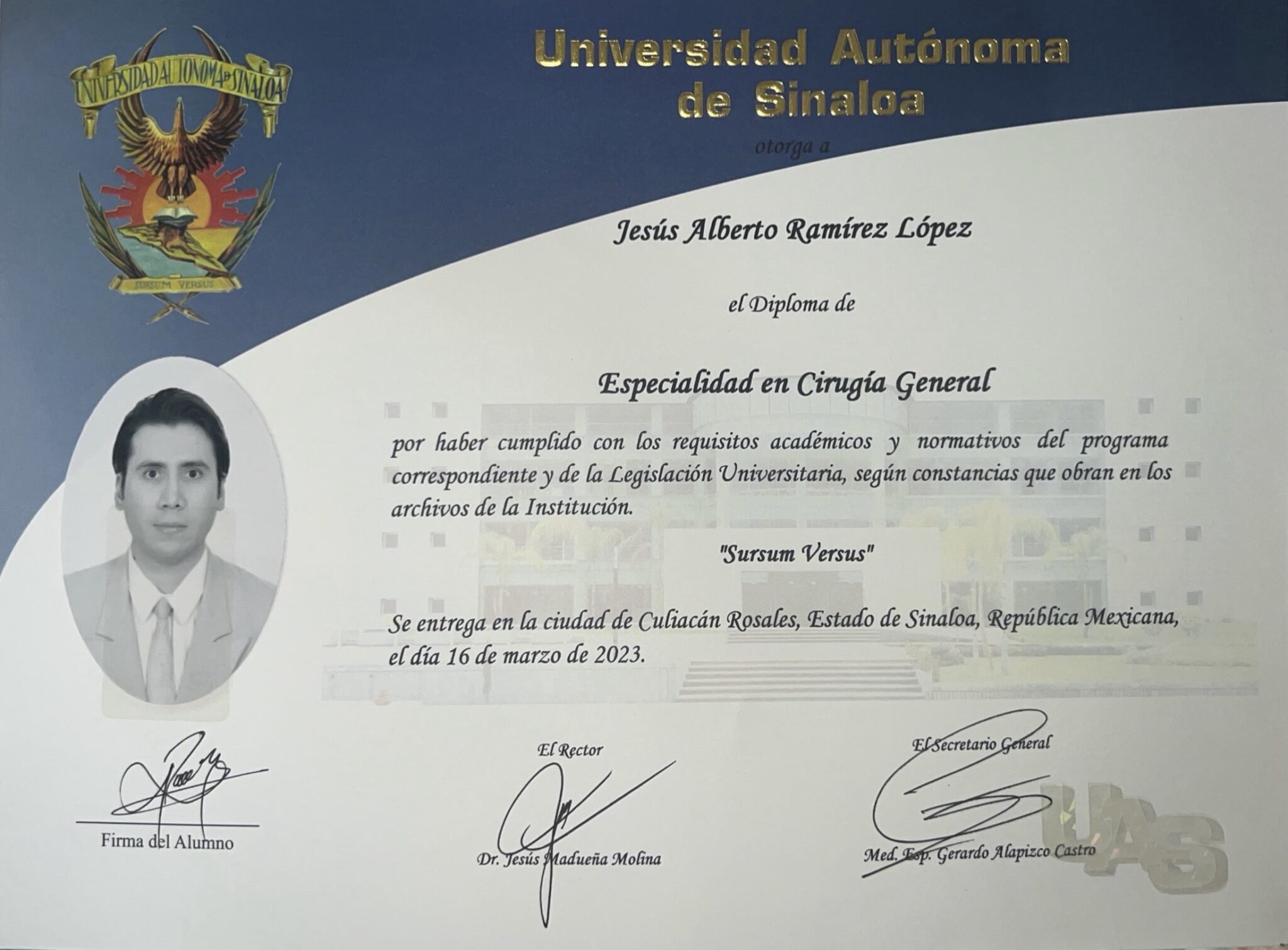 Título Cirugia General